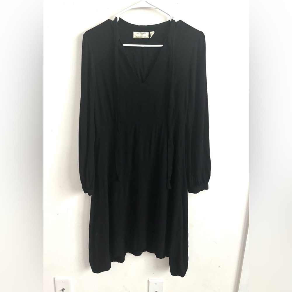 Moulinette  Soeurs By Anthropologie Dress Womens Fit & Flare Black Sz 8 Grunge